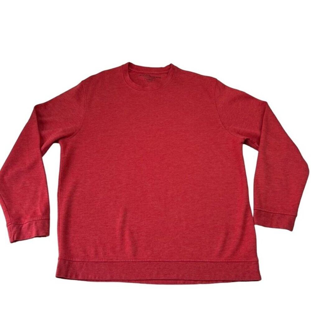 Mizzen Main Sweater Large Mens Performance Menswear Crew Neck Soft